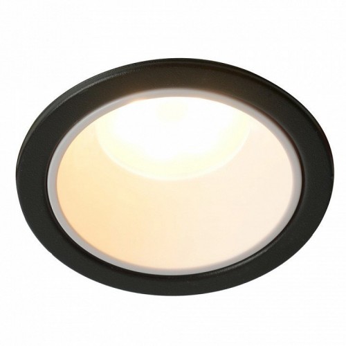 Светильник встраиваемый Feron DL3102 потолочный MR16 G5.3  черный + белый 51401