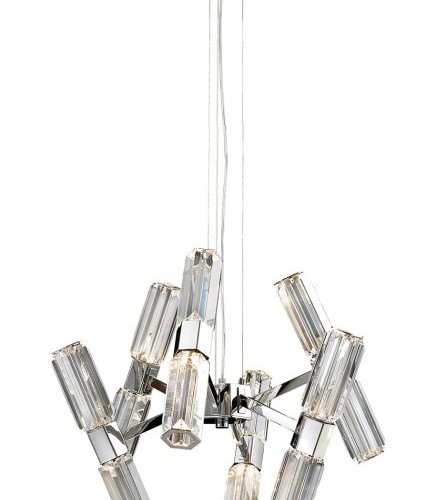 Подвесная люстра DeLight Collection MD19027016 MD19027016-12B chrome