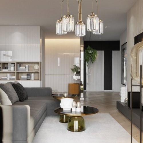 Подвесная люстра Newport 4500 4505/C gold new