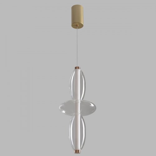 Подвесной светодиодный светильник Crystal Lux Quasar SP14W Led Transparent