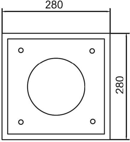 Потолочный светильник уличный 77803 SS Потолочный светильник уличный 77803 SS