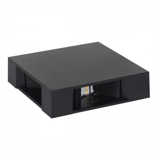 Уличный настенный светильник Uniel ULU-P33D-4W/4000K IP65 BLACK UL-00013621