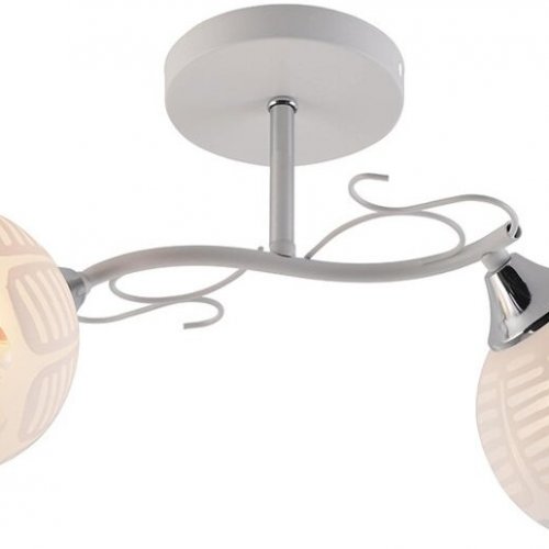 Потолочная люстра Saffi SF3374/2C-WT-CR-WT