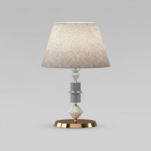 Настольная лампа декоративная Eurosvet Olaria 108012 латунь Настольная лампа декоративная Eurosvet Olaria 108012 латунь