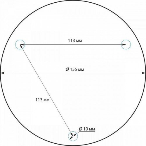 Уличный наземный Elektrostandard 1508 TECHNO черный