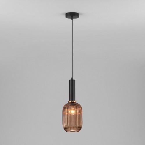 Подвесной светильник Eurosvet Bravo 50181/1 янтарь