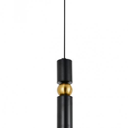 Подвесной светильник  AM498 black + bronzing