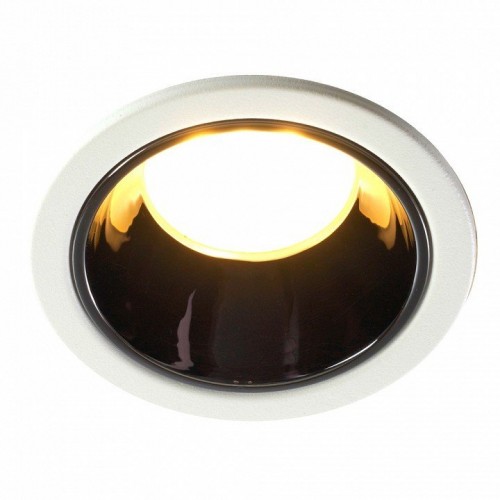 Светильник встраиваемый Feron DL3102 потолочный MR16 G5.3 белый + черный хром 51399