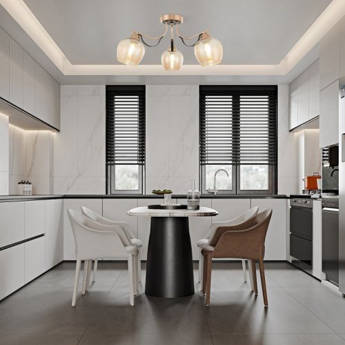 Потолочная люстра Arte Milano AMALFI 322306/3 FG+BK Потолочная люстра Arte Milano AMALFI 322306/3 FG+BK