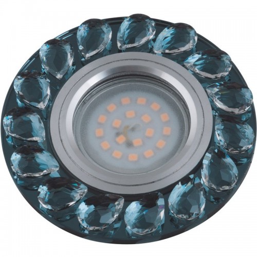 Точечный светильник Fametto Peonia DLS-P107 GU5.3 CHROME/SMOKE+CLEAR Точечный светильник Fametto Peonia DLS-P107 GU5.3 CHROME/SMOKE+CLEAR