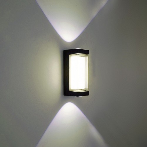 Светильник уличный светодиодный Feron DH059, 16W, 1400Lm, 3000K, черный 51481