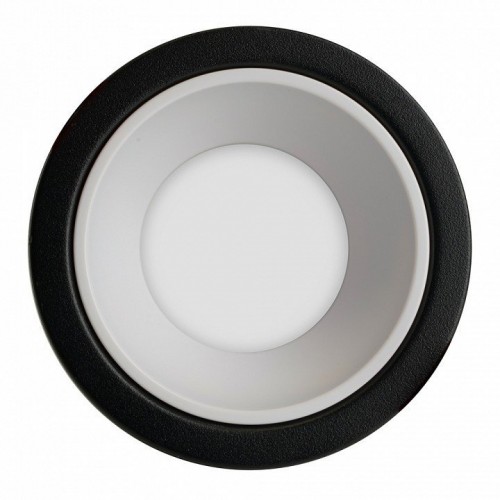 Светильник встраиваемый Feron DL3102 потолочный MR16 G5.3  черный + белый 51401