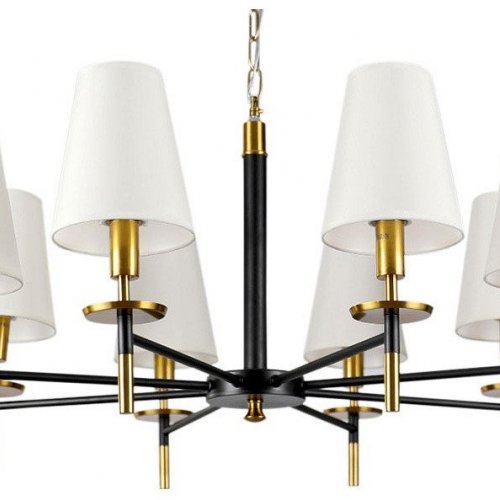 Подвесная люстра Arte Lamp Riccardo A4075LM-8BK