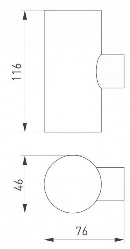 Архитектурная подсветка Arlight LGD-RAY-WALL 033307