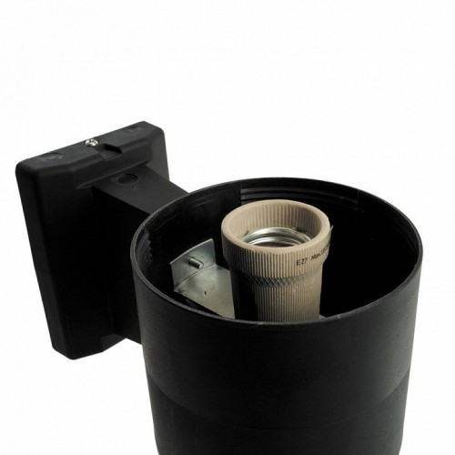 Светильник садово-парковый Feron.ONE DH0802-P, на стену вверх/вниз, E27 230V, черный пластик Светильник садово-парковый Feron.ONE DH0802-P, на стену вверх/вниз, E27 230V, черный пластик