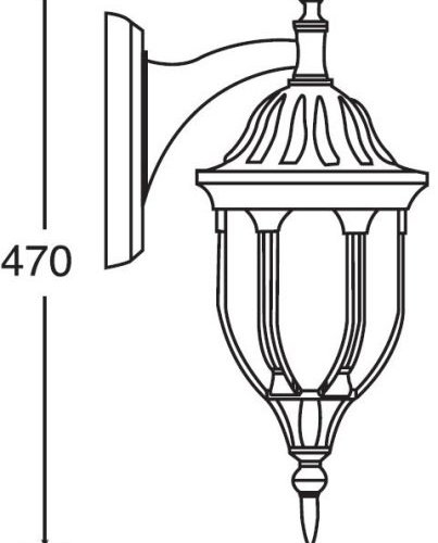 Настенный фонарь Oasis Light уличный GENUYA 92102/04 Bl Настенный фонарь Oasis Light уличный GENUYA 92102/04 Bl