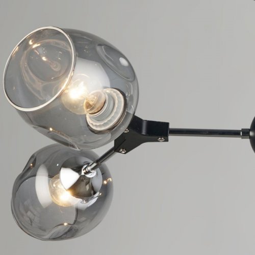 Потолочная люстра 04210-0.3-04 BK+CR Потолочная люстра 04210-0.3-04 BK+CR