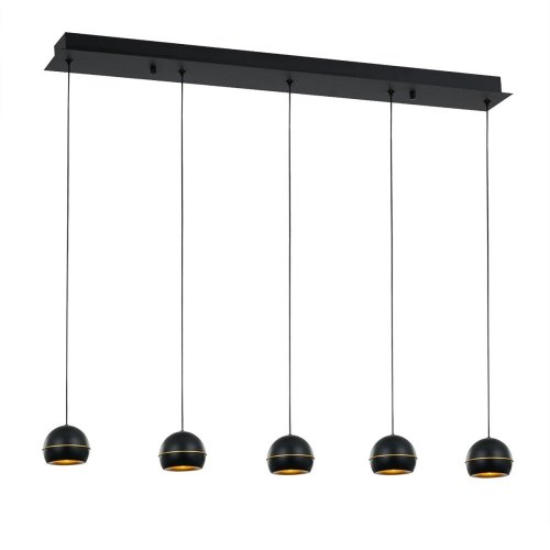 Подвесной светильник DeLight Collection MD21001034 MD21001034-5B black/gold