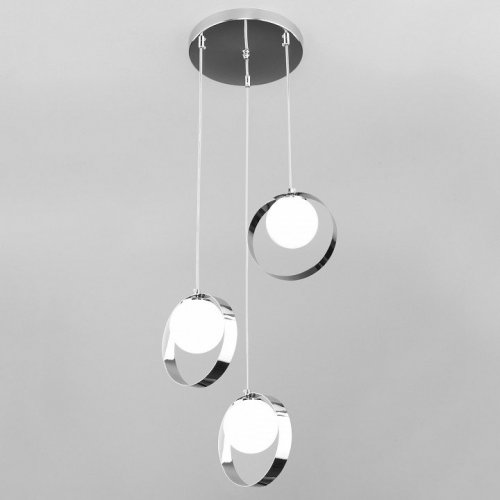 Подвесной светильник Eurosvet Dublin 50205/3 хром Подвесной светильник Eurosvet Dublin 50205/3 хром
