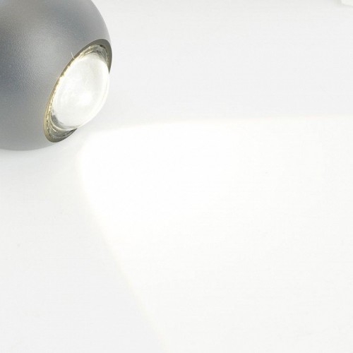 Светодиодный светильник стационарный Feron AL51 2*1W 4000K серый 51132