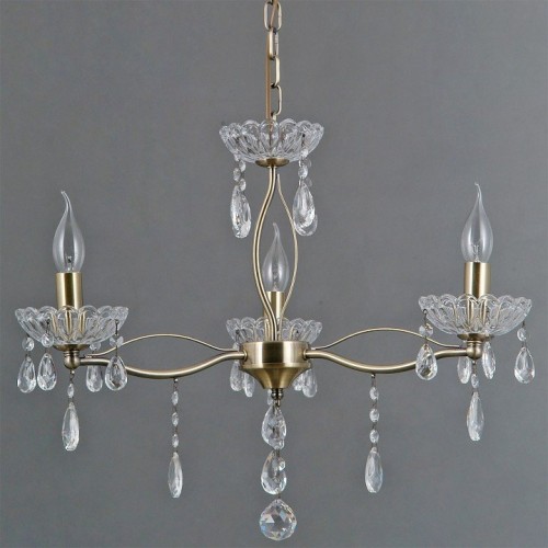 Подвесная люстра Illumico IL0265-3PSQ-24 AB CASTOR