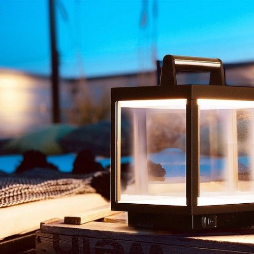 Фонарь кемпинговый Deko-Light Lacertae USB 346009