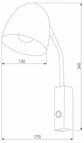 Бра TK Lighting Soho 4167 Soho Black