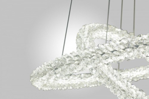 Подвесная люстра AM Group OVALE CH D600+400 Подвесная люстра AM Group OVALE CH D600+400