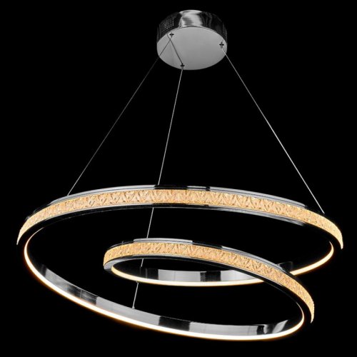 Подвесная люстра Aida LE7707/800Z Black Chrome