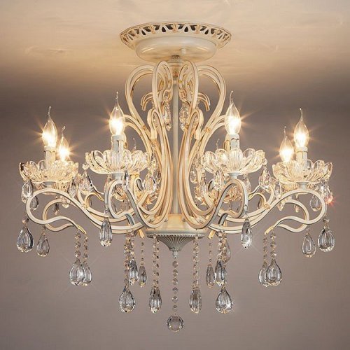 Потолочная люстра Eurosvet 12205/8 белый Strotskis Потолочная люстра Eurosvet 12205/8 белый Strotskis