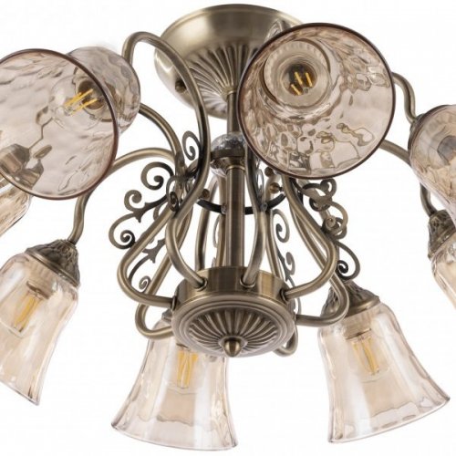 Потолочная люстра AM340800 340800/8 AB Потолочная люстра AM340800 340800/8 AB