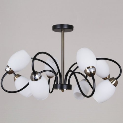 Потолочная люстра Reluce 01270-0.3-08B BK+AB