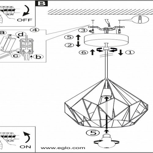 Подвесной светильник Eglo Carlton 1 49932 Подвесной светильник Eglo Carlton 1 49932