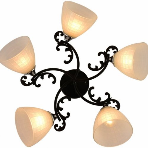 Потолочная люстра Reluce 11308-0.3-05 BK+CR