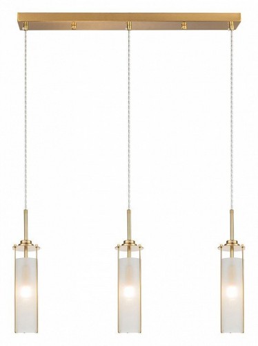 Подвесной светильник Indigo Torcia 11038/3P Brass