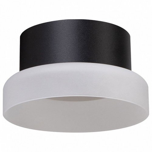 Светильник потолочный Feron HL460 Barrel OPAL 12W, 230V, GX53, черный Светильник потолочный Feron HL460 Barrel OPAL 12W, 230V, GX53, черный