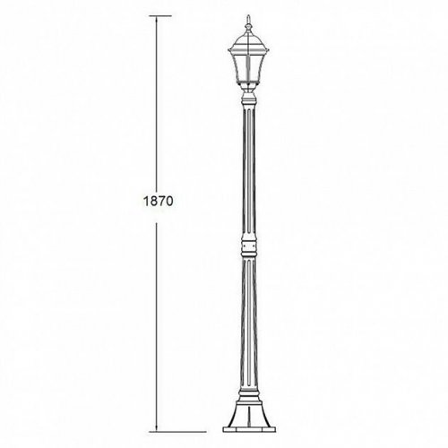 Наземный фонарь Oasis Light 91308S Gb Наземный фонарь Oasis Light 91308S Gb