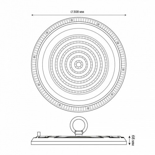 Подвесной светильник Uniel ULY-U37D UL-00012786