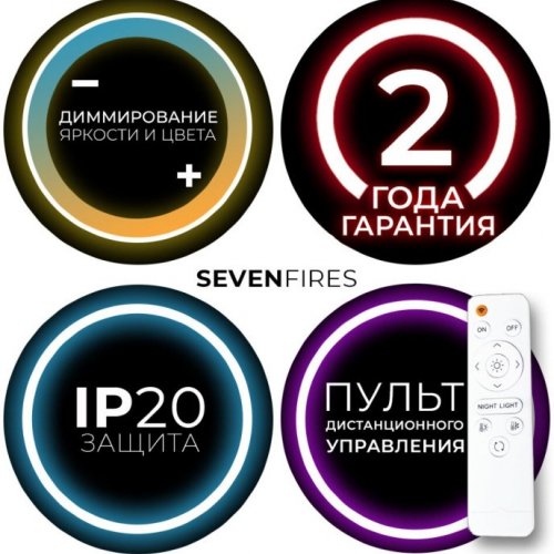 Потолочный светодиодный светильник Seven Fires Эйри 45133.35.30.77MX