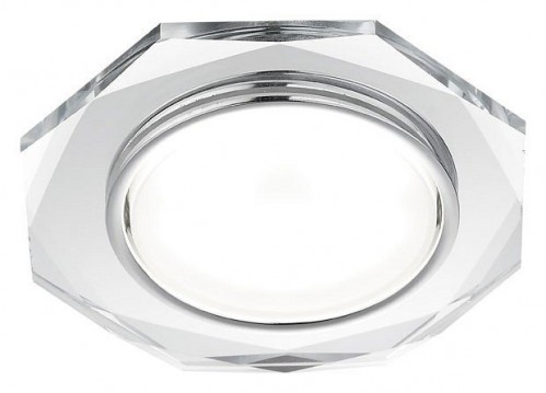 Встраиваемый светильник Ambrella light GX53 Classic G8020 CH