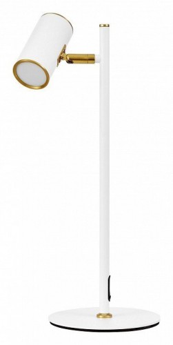 Интерьерная настольная лампа Lumina Deco Mirra LDT 7731-1 WT+MD