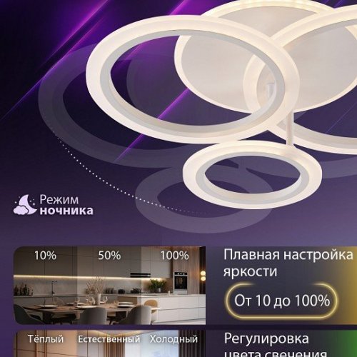 Потолочная люстра Pure LED LAMPS 81457