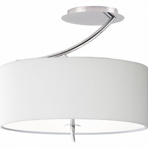 Потолочная люстра Mantra Eve Chrome - Cream Shade 1132