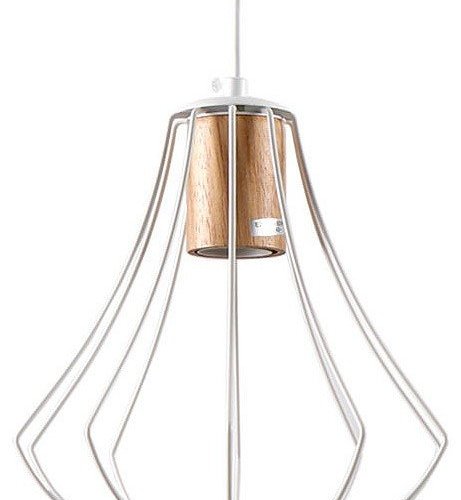 Подвесной светильник Imex MD.9052 MD.9052-1-P-WH+WOOD