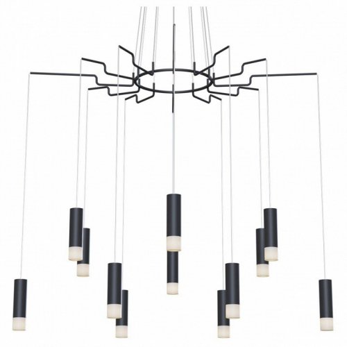 Подвесная люстра Maytoni Technical Mod035 MOD035PL-12B Подвесная люстра Maytoni Technical Mod035 MOD035PL-12B