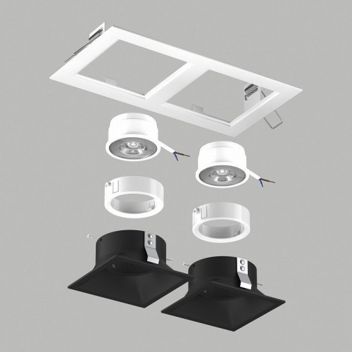 Встраиваемый светильник Lightstar Domino D5260707WMOD