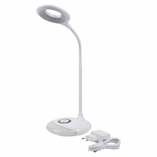 Настольная лампа (UL-00001496) Uniel TLD-535 White/LED/250Lm/5500K/Dimmer Настольная лампа (UL-00001496) Uniel TLD-535 White/LED/250Lm/5500K/Dimmer