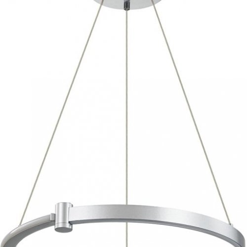 Подвесной светодиодный светильник Indigo Circolato 14015/1P Silver V000078L