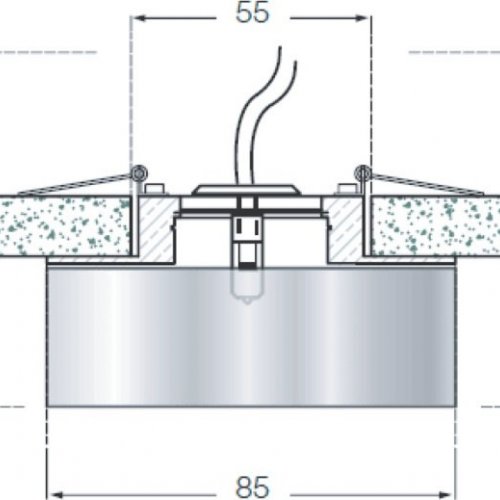 Точечный светильник Donolux Downlight DL036C-Black