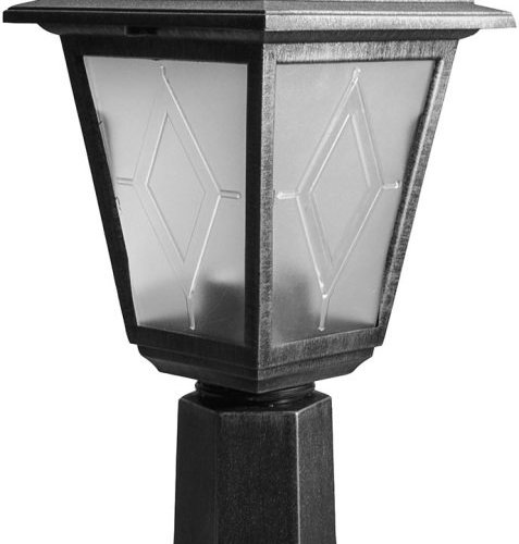 Наземный фонарь Uniel UUL-A01F 60W/E27 IP44 BLACK SILVER Наземный фонарь Uniel UUL-A01F 60W/E27 IP44 BLACK SILVER